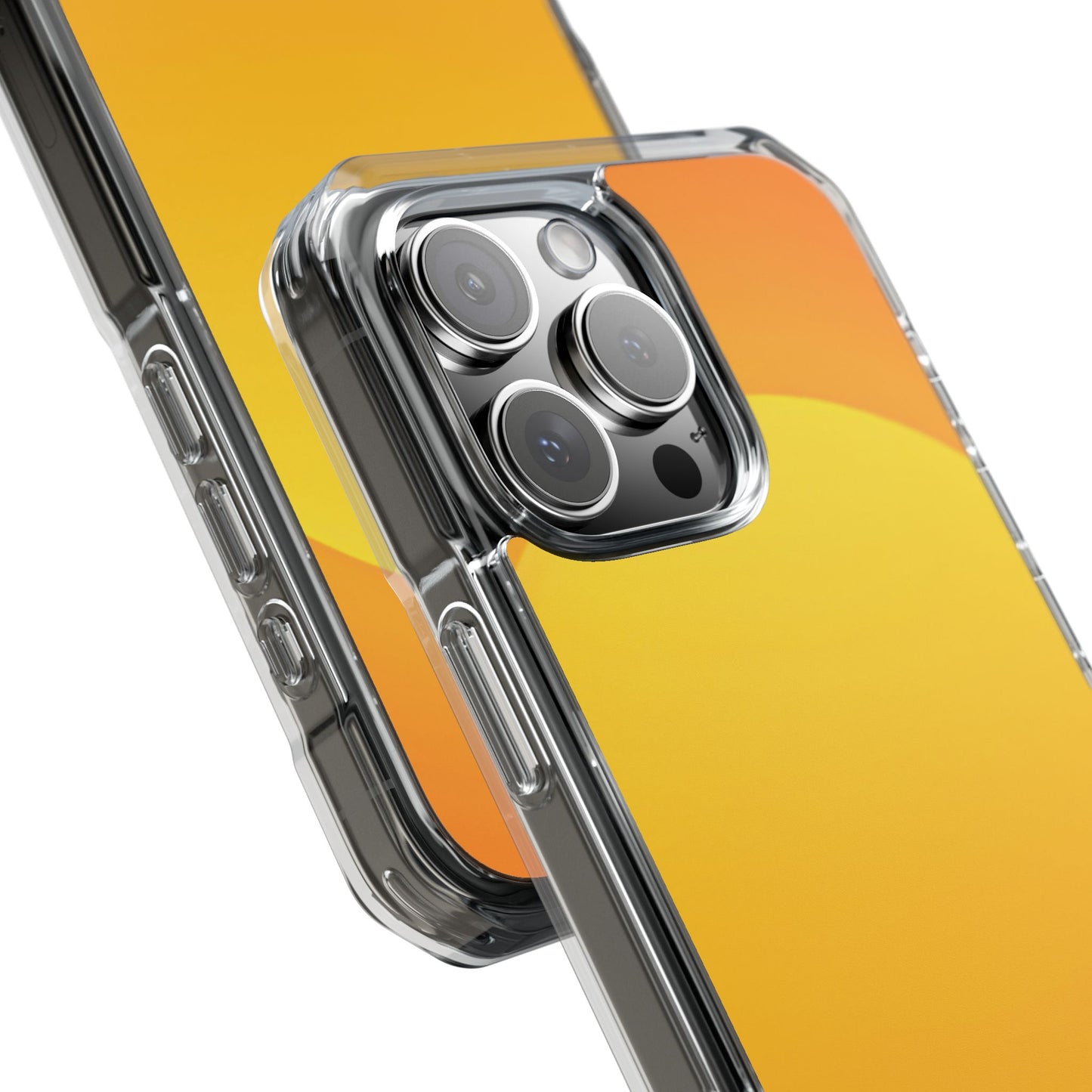 Clear Magnetic Phone Case — Desert Sunrise