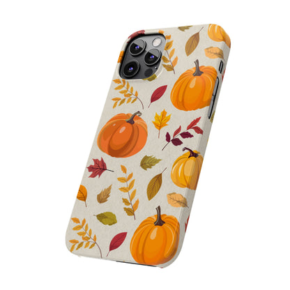 Slim Phone Case – Falling for Pumpkin