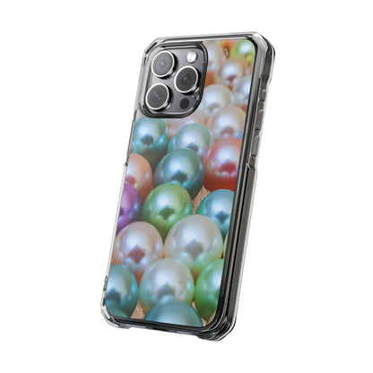 Clear Magnetic Phone Case – Pearl Pop