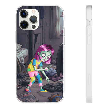 Zombie Girl Phone Case — Cute Creepy Cartoon Phone Cover