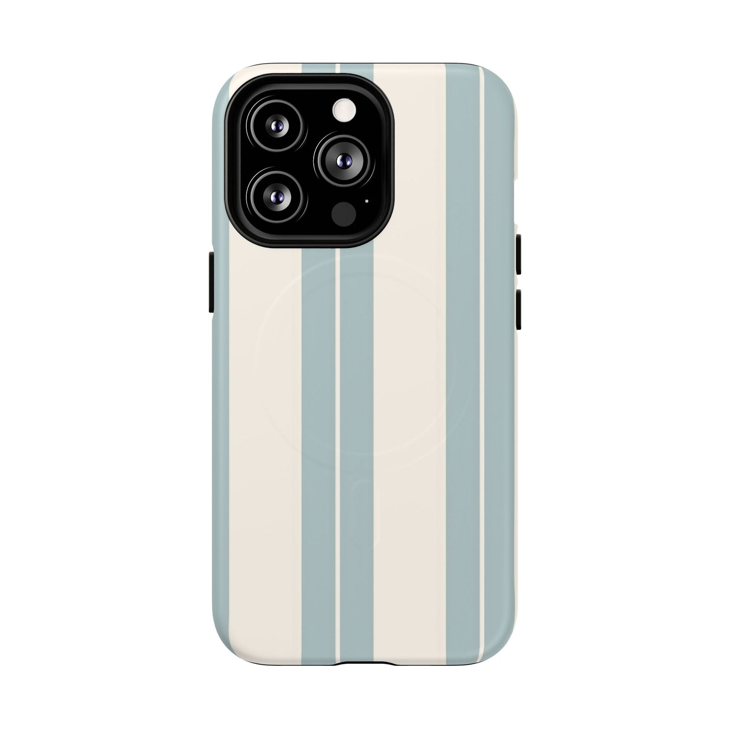 Protective Magnetic Phone Case - Coastal Stripe
