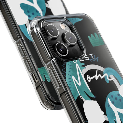 Clear Magnetic Phone Case – Best Mom: My Little Boy