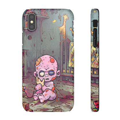 Phone Case — Creepy Cute Zombie Baby Nursery Design