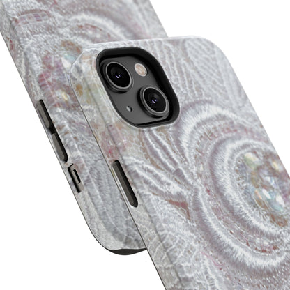 Impact-Resistant Phone Case – Lace Veil