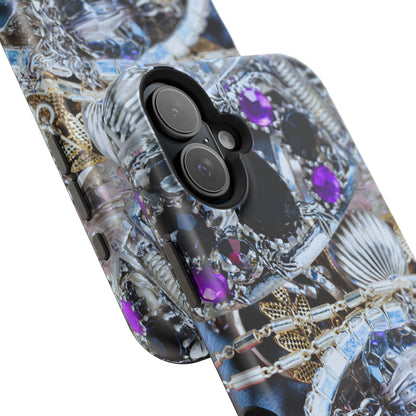 Impact-Resistant Phone Case – Chrome Jewel