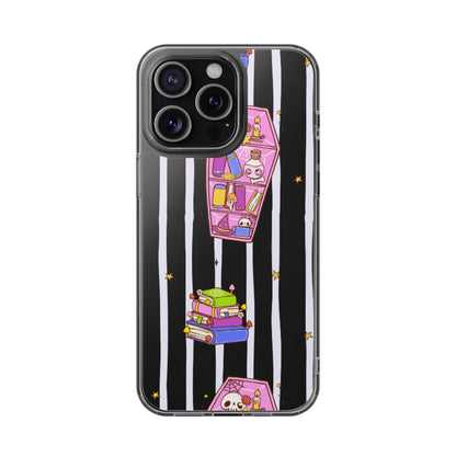 Clear Phone Case – Booked to Death