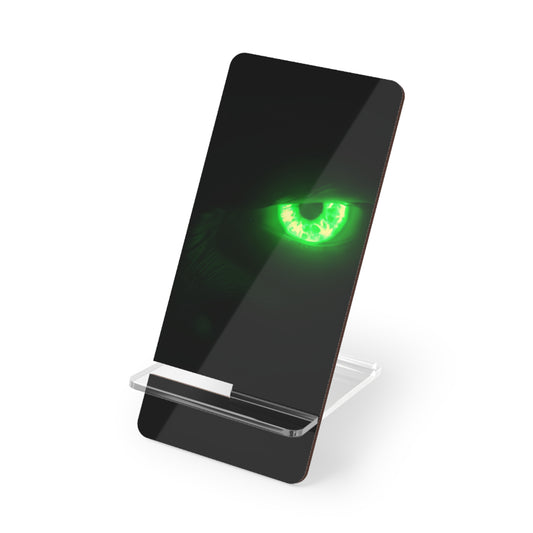 Phone Stand – Neon Green Monster Eyes