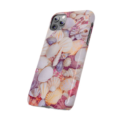 Slim Phone Case – Shell Scatter