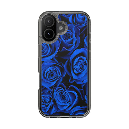 Clear Phone Case – Midnight Bloom