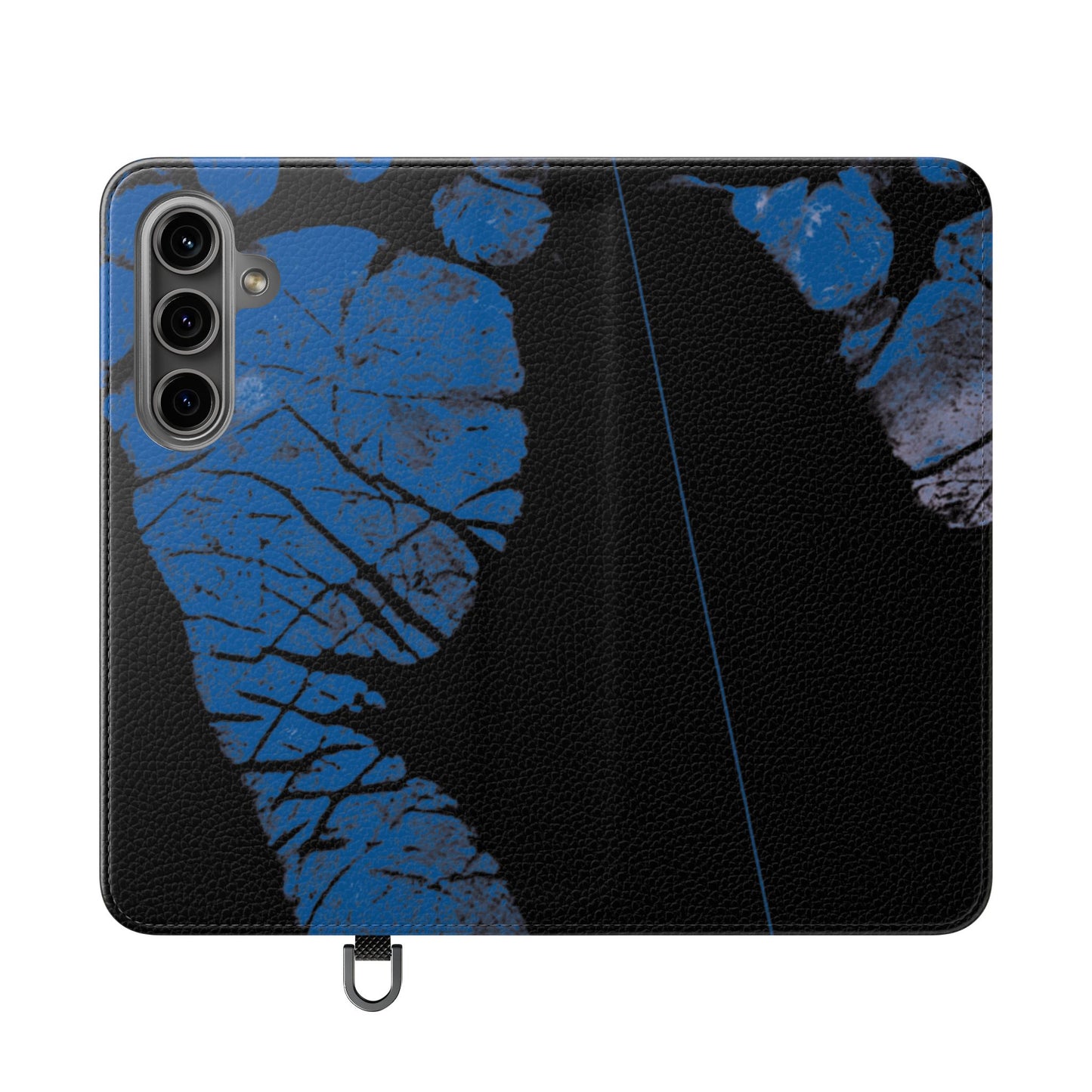 Flip Case – Mom’s Little Blue Footprints