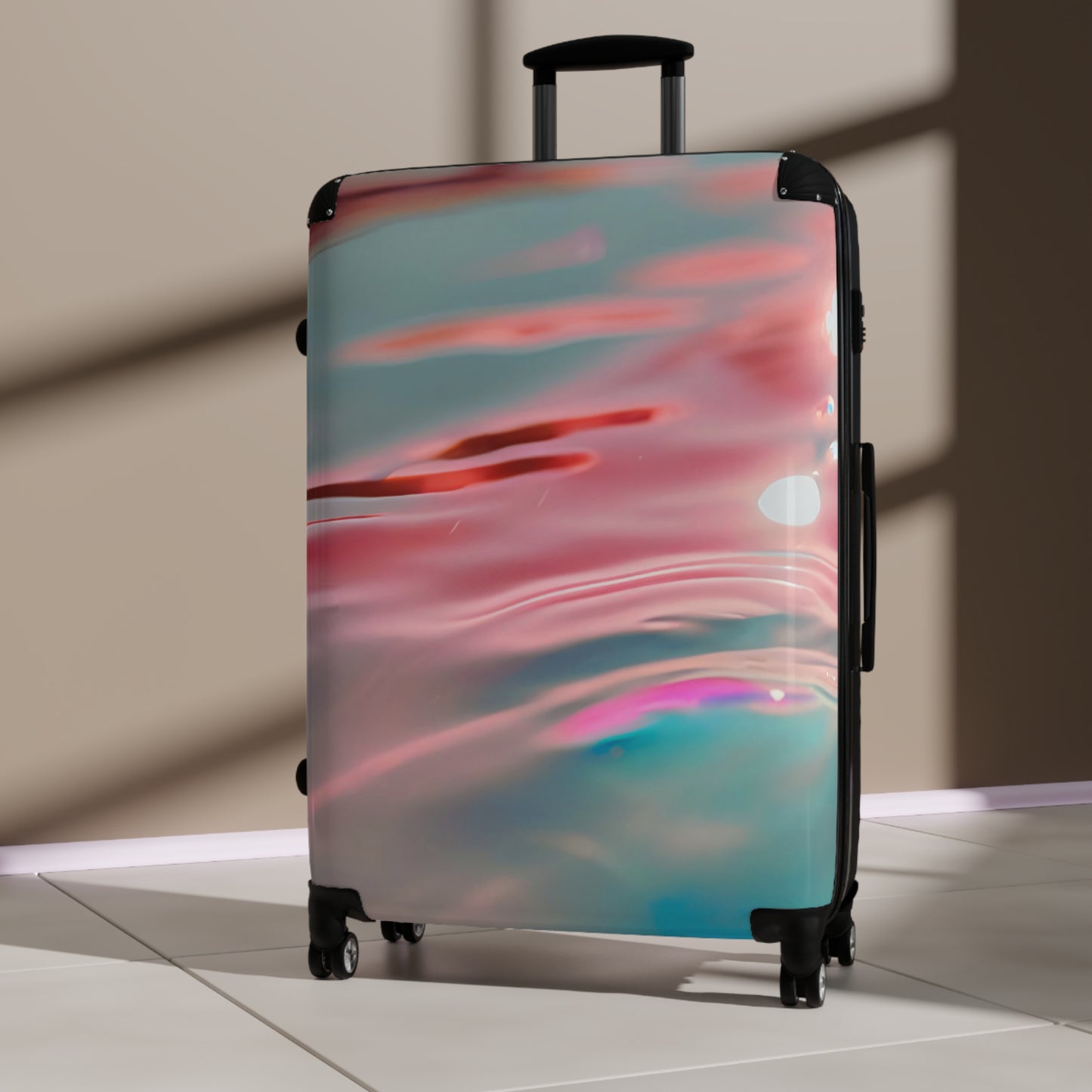 Hardshell Suitcase – Liquid Sunset