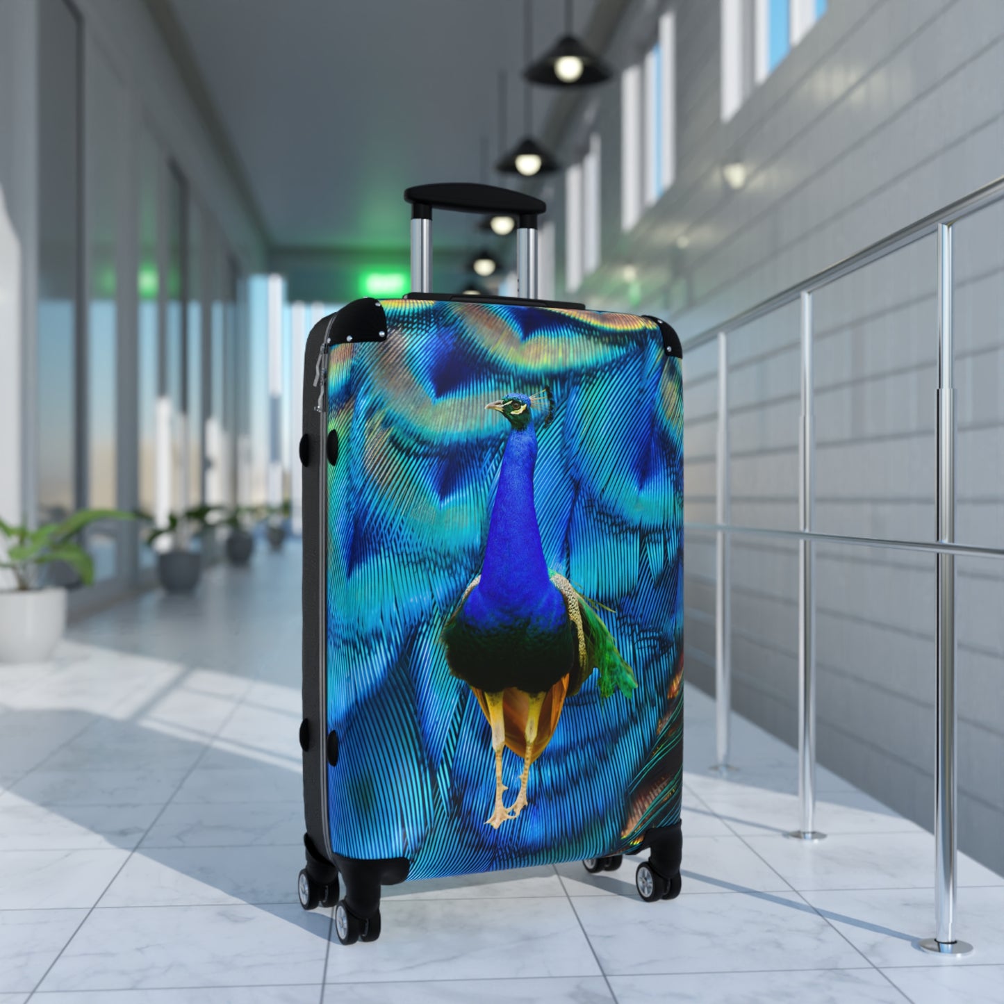 Hardshell Suitcase – Peacock Power
