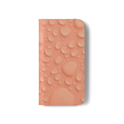 Flip Case - Apricot Rain