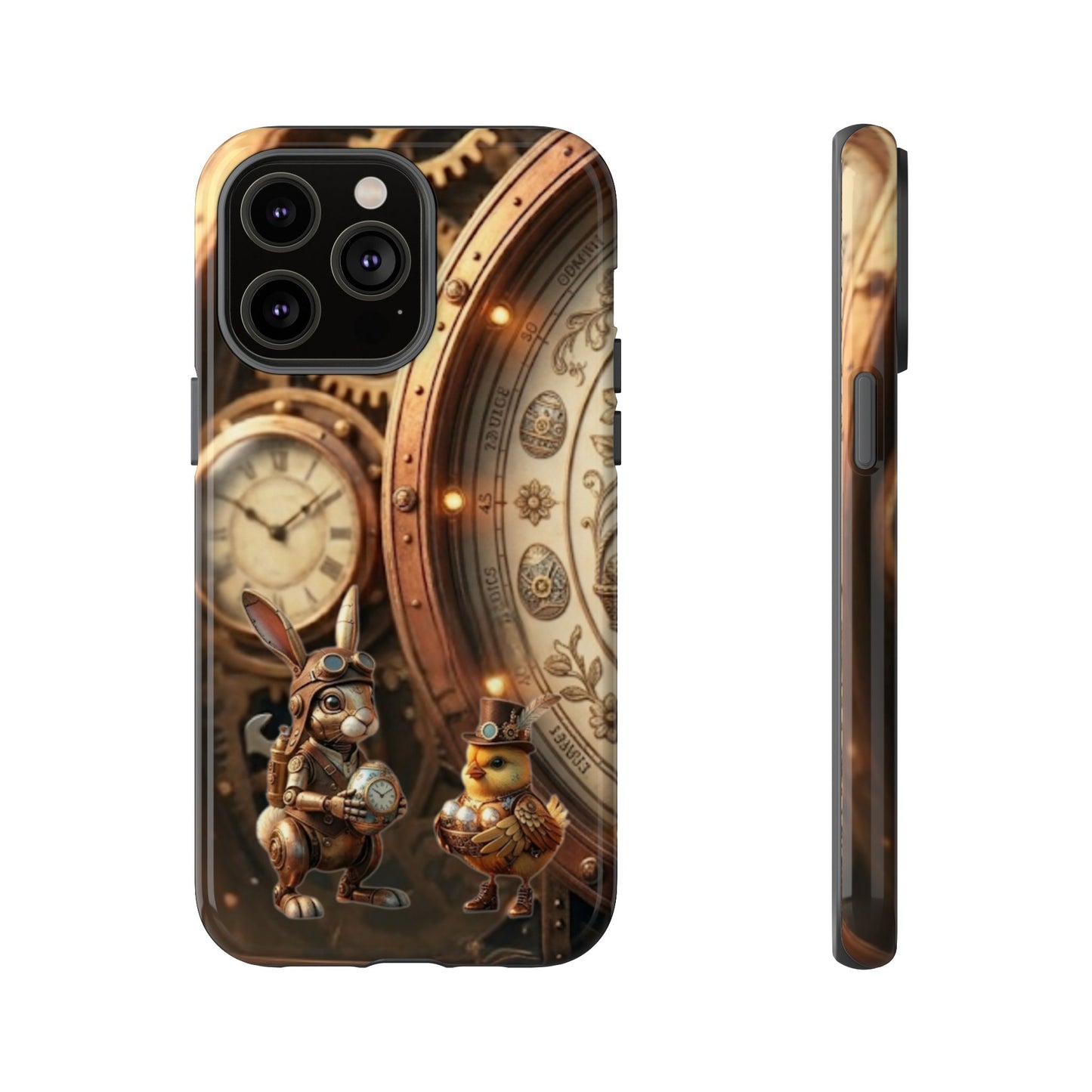 Protective Phone Case – Clockwork Cottontail