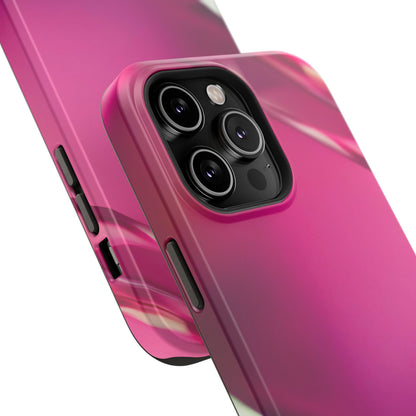 Impact-Resistant Phone Case – Magenta Motion