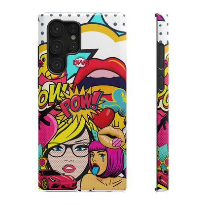 Impact-Resistant Phone Case – Pop Off – Compatible with iPhone 11–17 & Samsung Galaxy S22–S26 Series