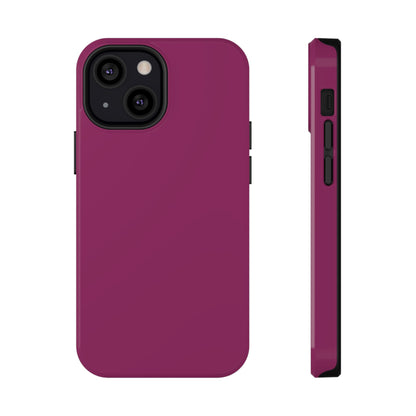Impact-Resistant Phone Case – Orchard Plum – Compatible with iPhone 11–17 & Samsung Galaxy S22–S26 Series
