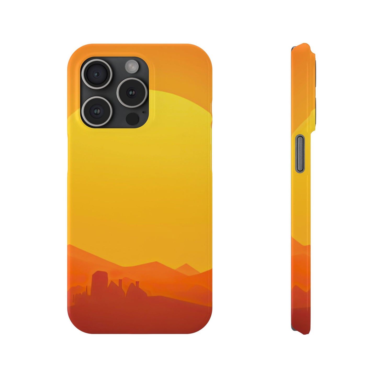 Slim Phone Case – Desert Sunrise