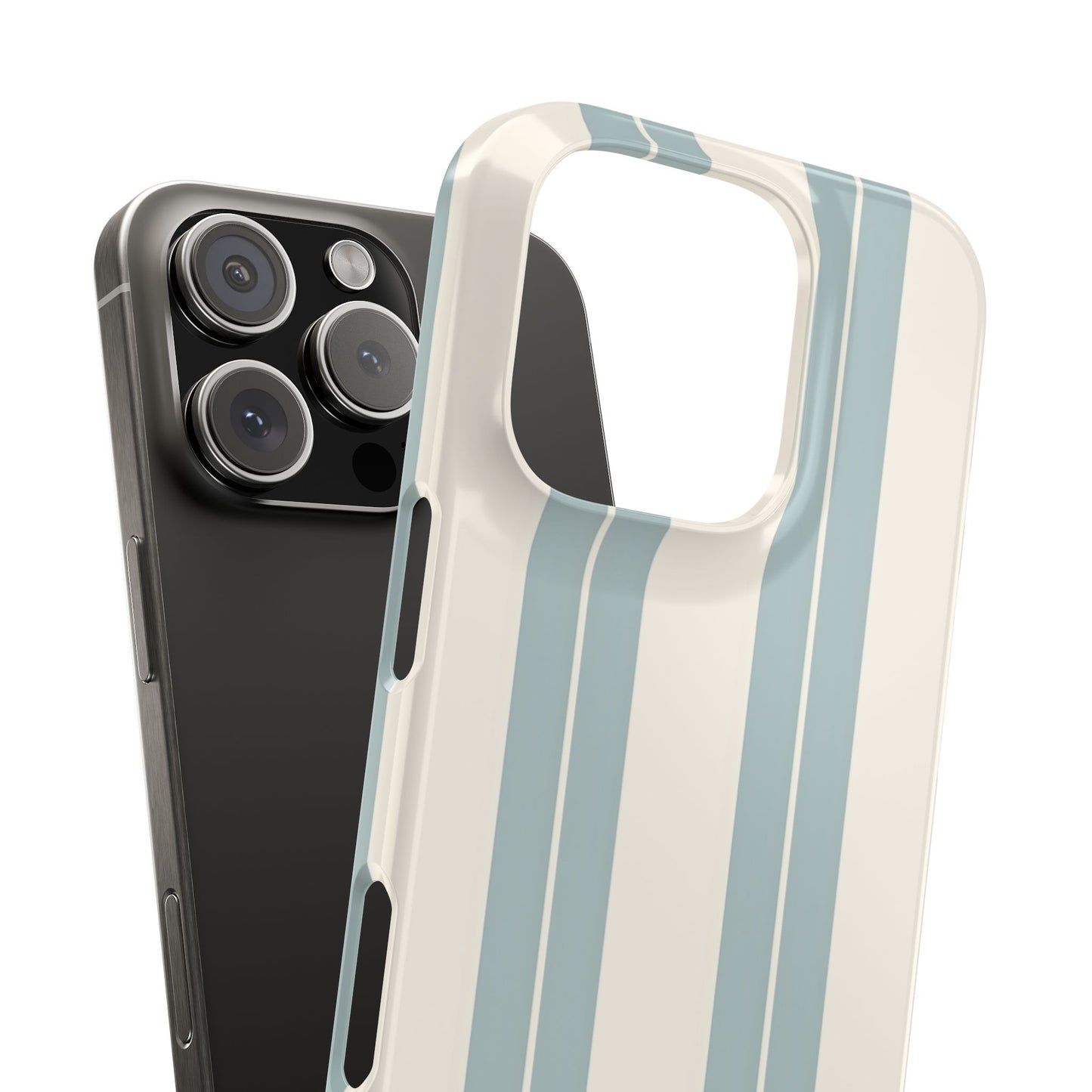 Slim Phone Case – Coastal Stripe
