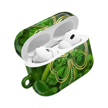 Earbud Case Cover – Lucky Clover Shamrock Kiss