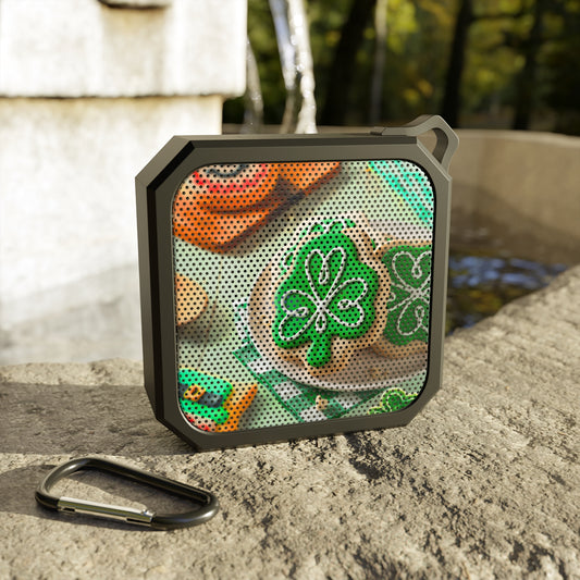 Bluetooth Outdoor Speaker – Shamrock Cookie St. Patrick’s Day Design