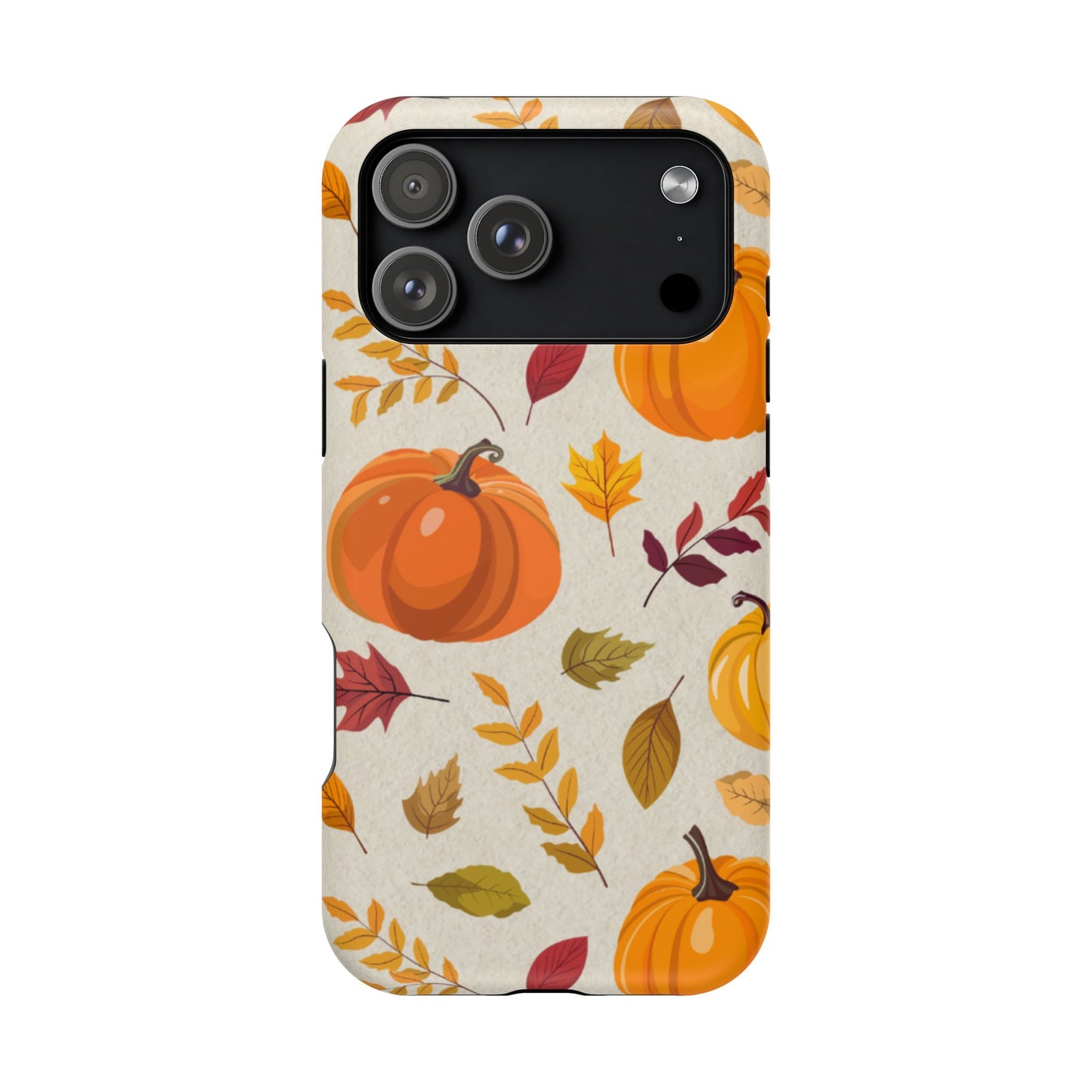 Wireless-Charging Compatible Case – Falling for Pumpkin