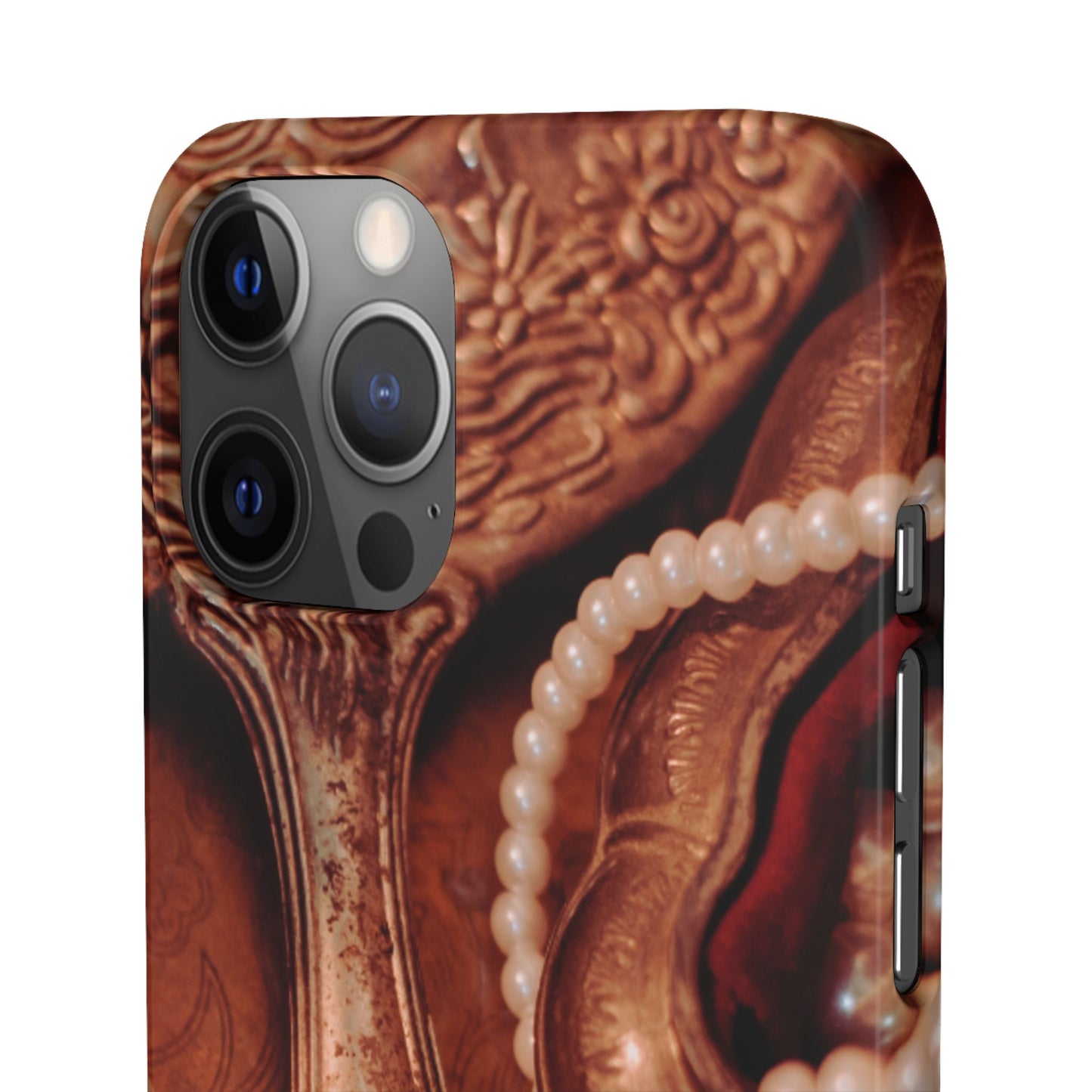 Snap Phone Case – Bronze Vanity
