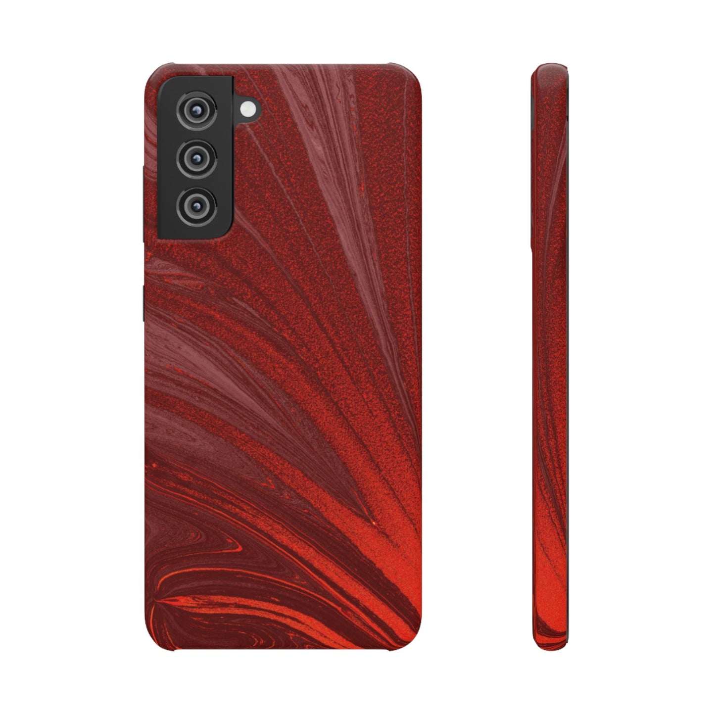 Snap Phone Case – Crimson Current