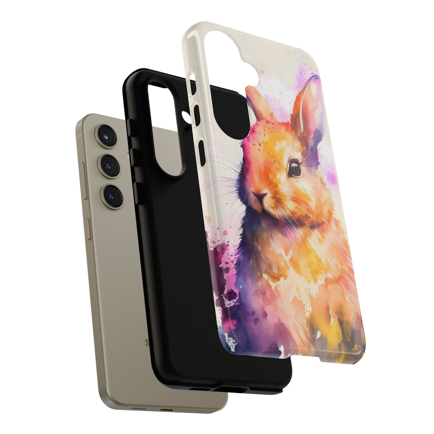 Protective Phone Case – Painted Hare