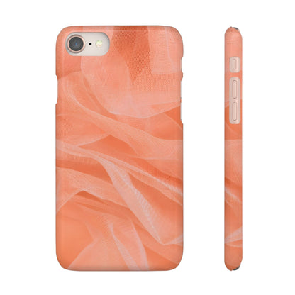 Snap Phone Case – Coral Veil