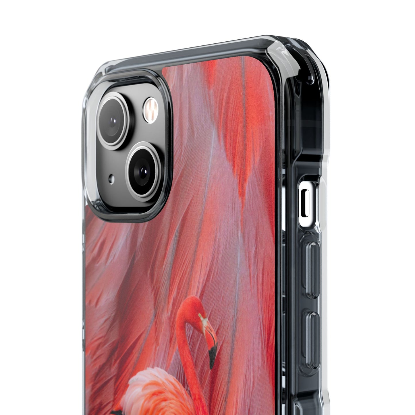 Clear Magnetic Phone Case – Scarlet Plume