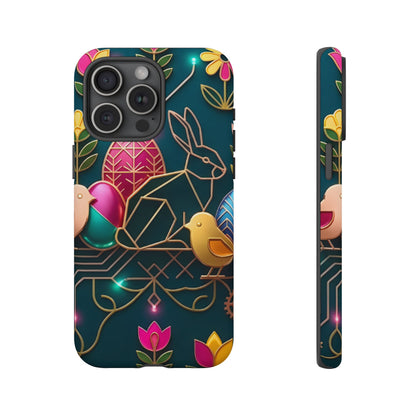Protective Phone Case – Jeweled Garden
