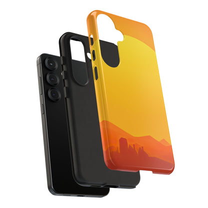 Protective Phone Case – Desert Sunrise