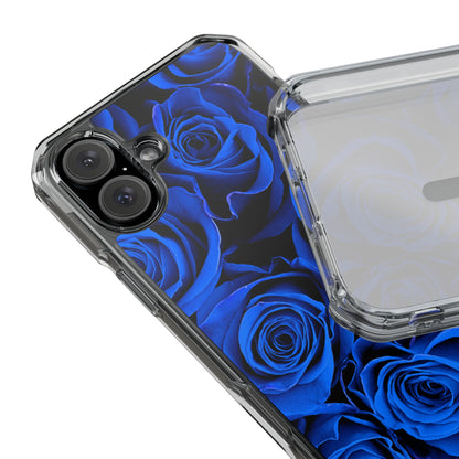 Clear Magnetic Phone Case – Midnight Bloom