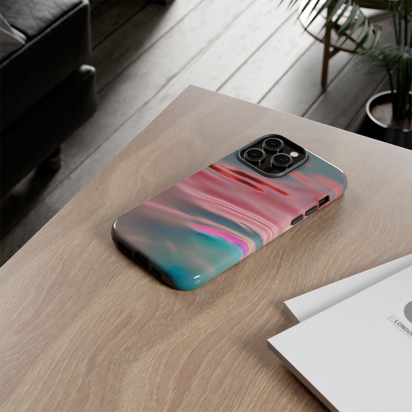 Protective Phone Case – Liquid Sunset