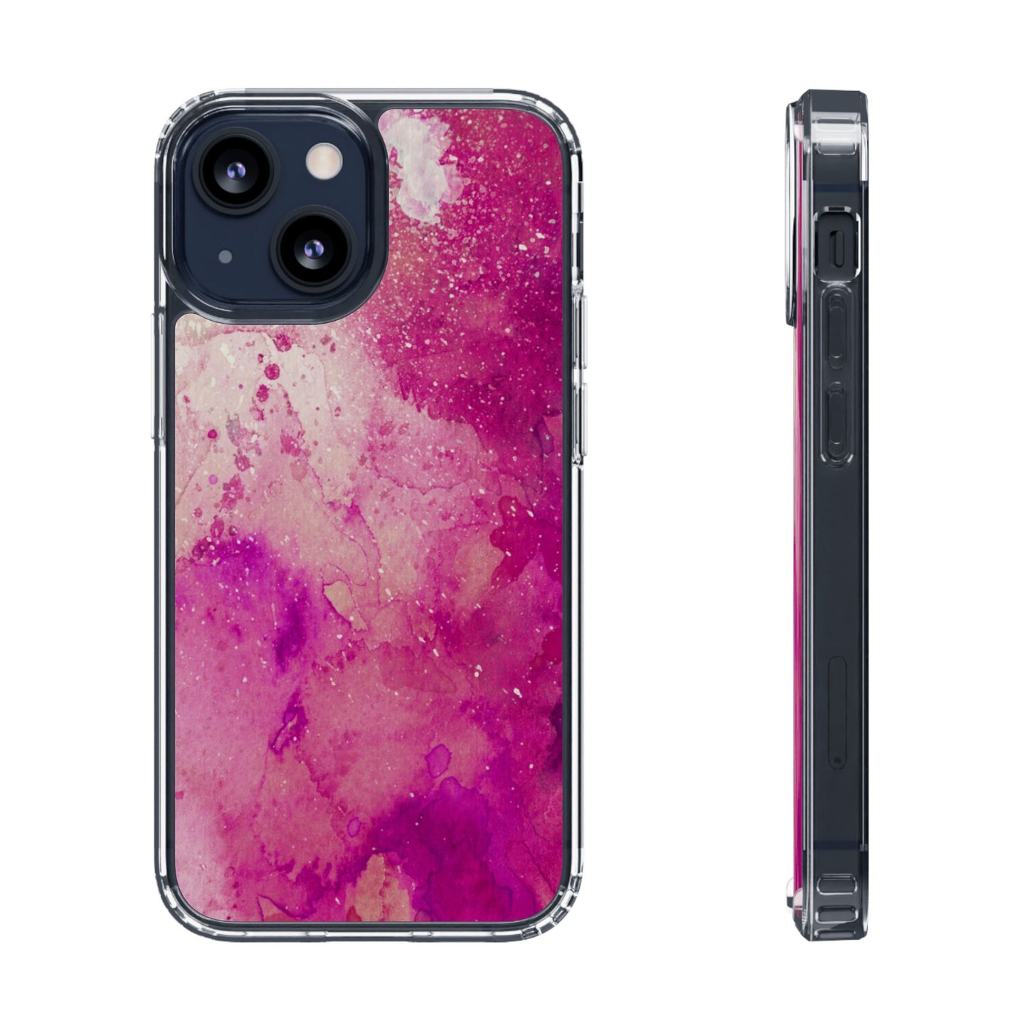 Clear Phone Case – Spilled Wine