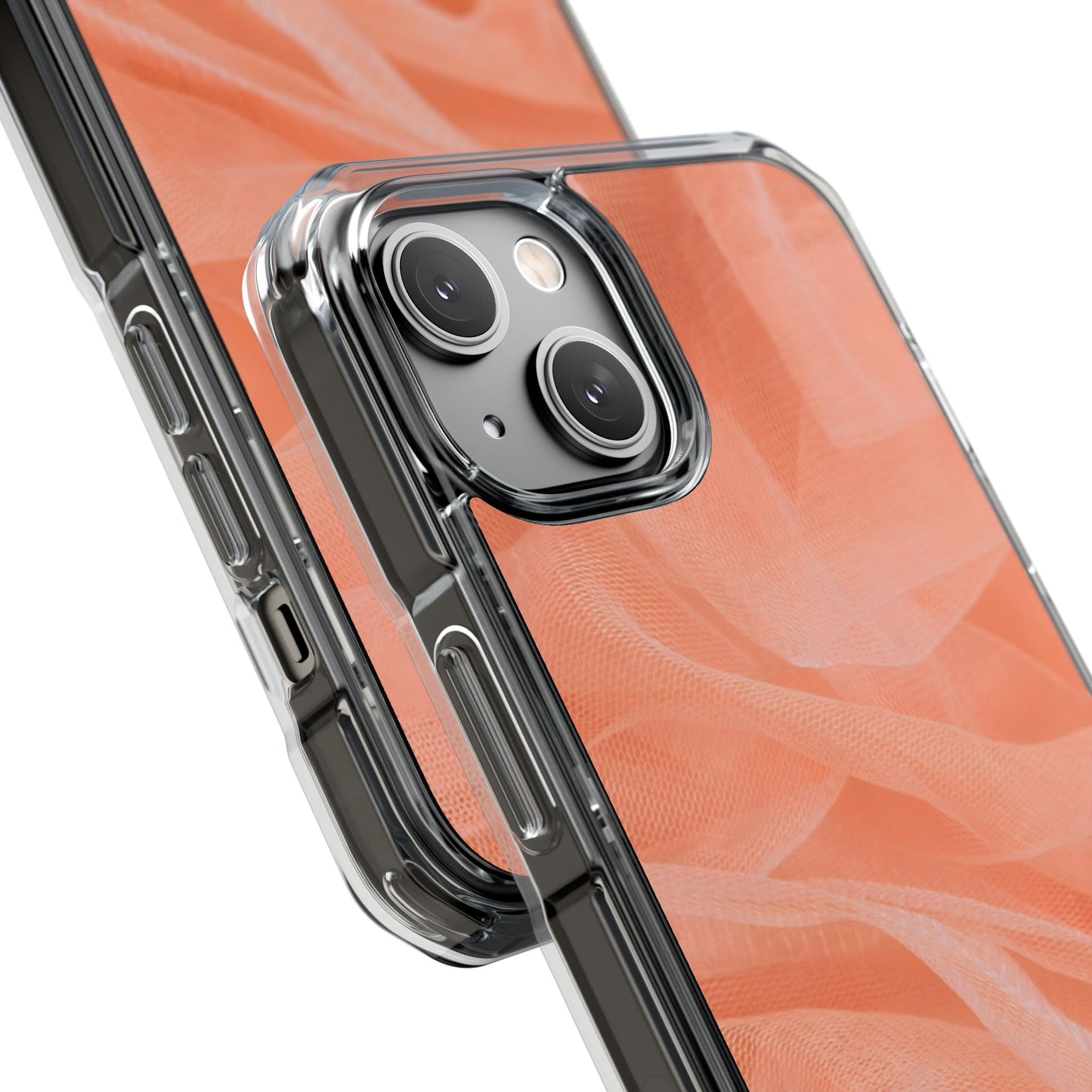 Clear Magnetic Phone Case – Coral Veil
