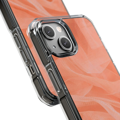 Clear Magnetic Phone Case – Coral Veil