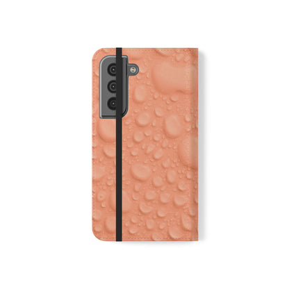 Flip Case - Apricot Rain