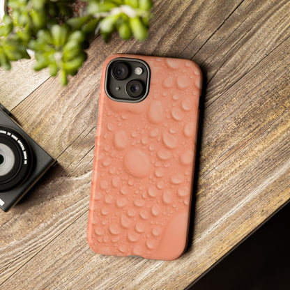 Protective Phone Case – Apricot Rain
