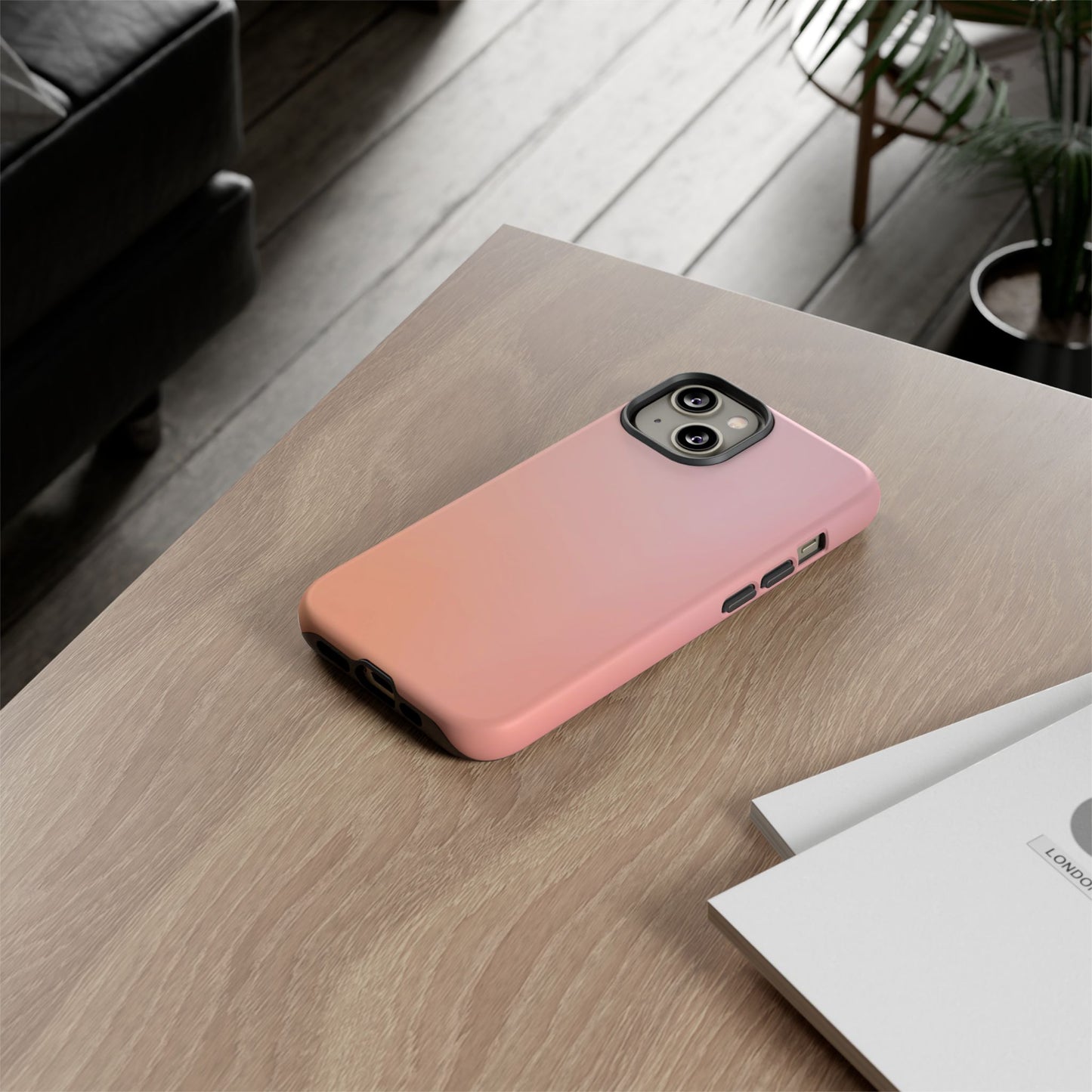 Protective Phone Case – Peachy Calm