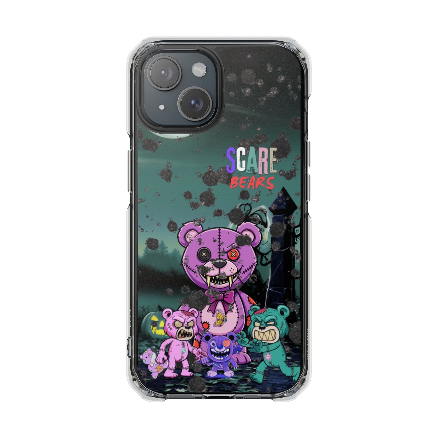 Clear Magnetic Phone Case – Scare Bears
