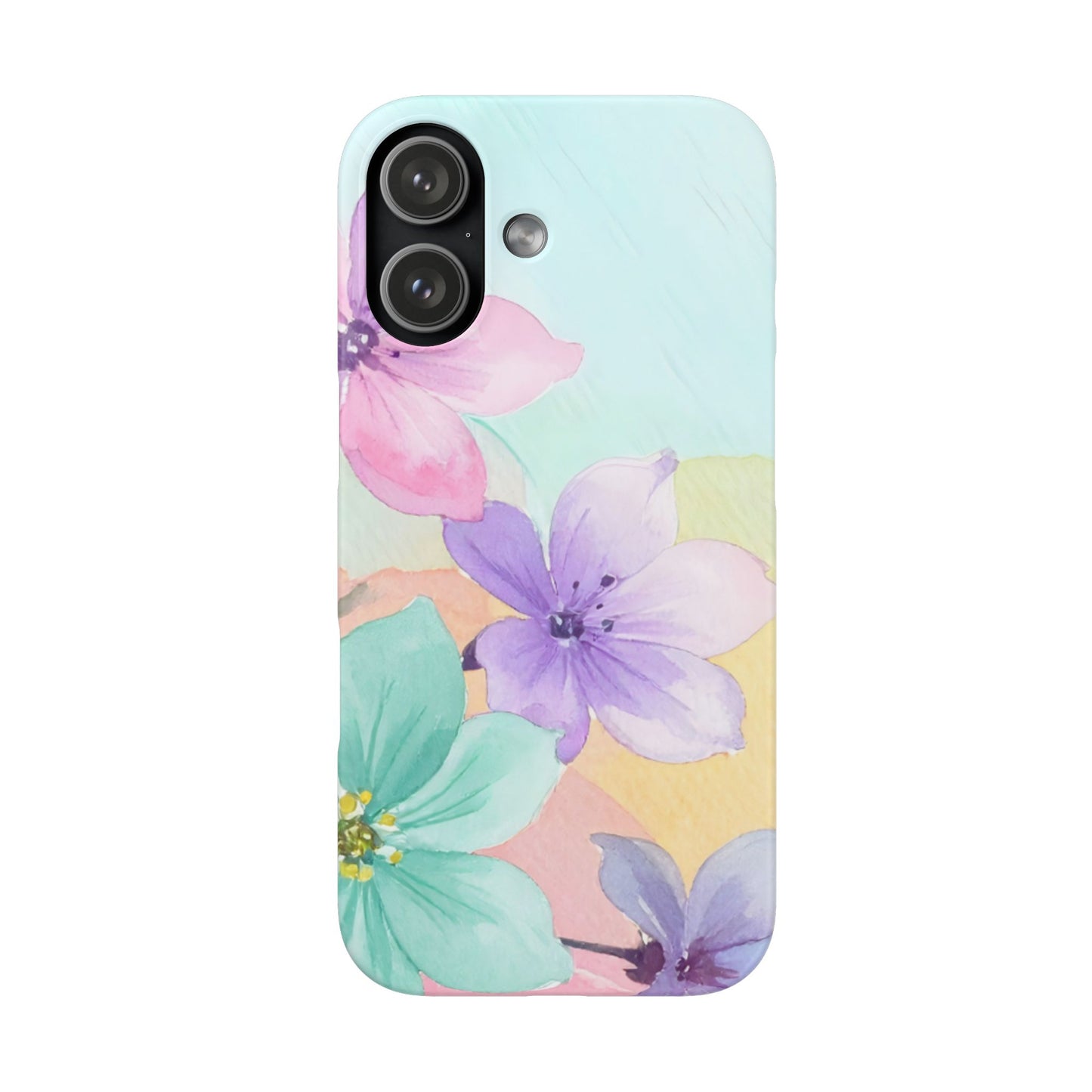Snap Phone Case – Water Petal