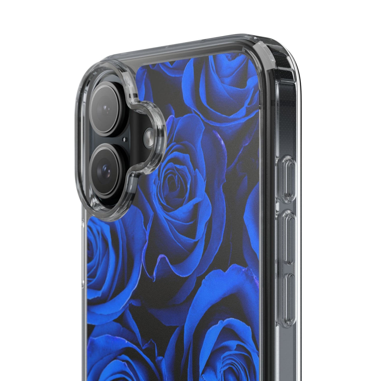 Clear Phone Case – Midnight Bloom