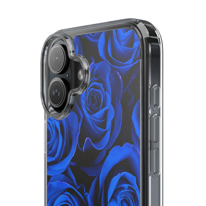 Clear Phone Case – Midnight Bloom