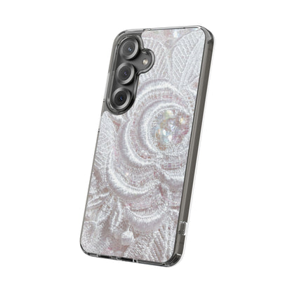 Clear Phone Case – Lace Veil