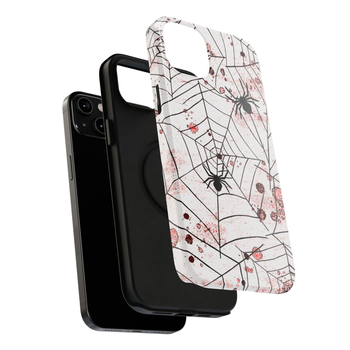 Impact-Resistant Phone Case – Blood Web