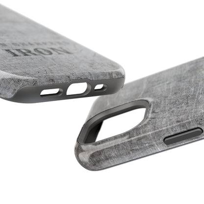Wireless-Charging Compatible Phone Case – Forged Steel