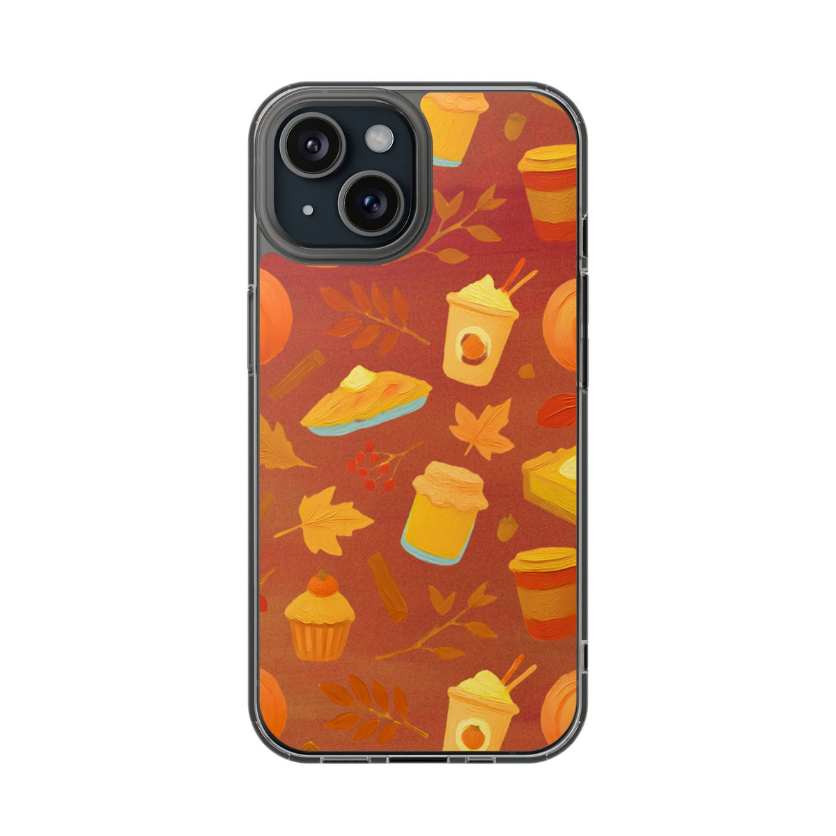 Clear Magnetic Phone Case – Fall Favorites – Compatible with iPhone 13–16 Series