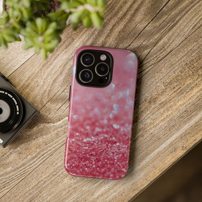 Protective Phone Case – Rosé Sparkle